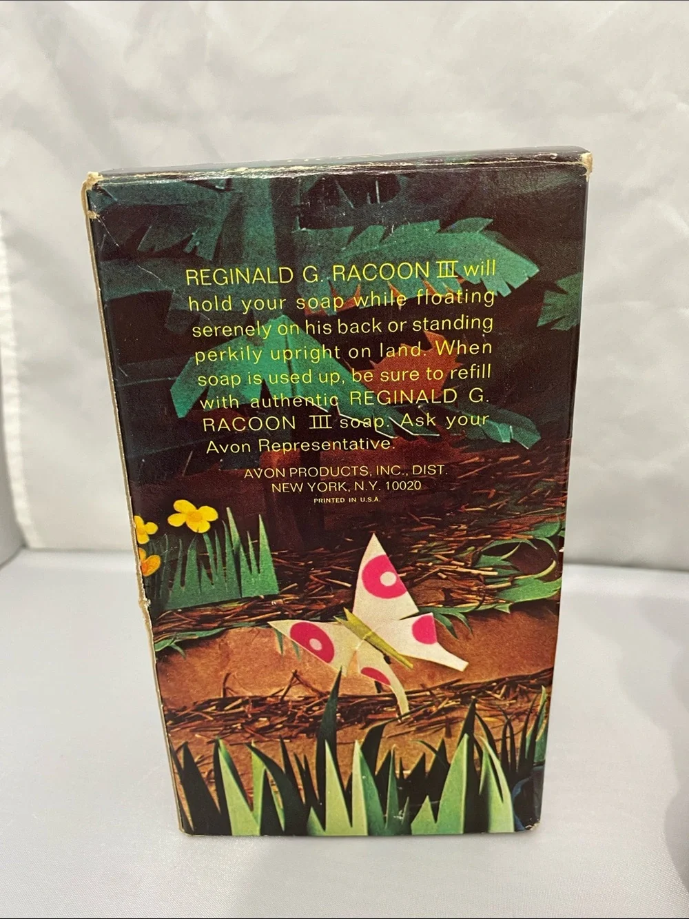 Avon Reginald Raccoon Floating Soap Dish